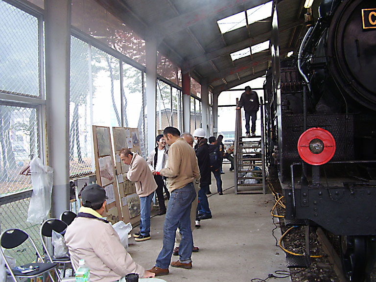 蒸気機関車 C50123 C50小山号展示会